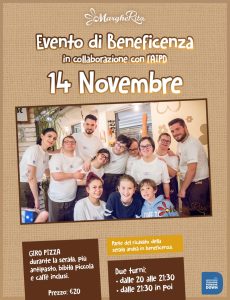 cena solidale ristorante margherita monterotondo